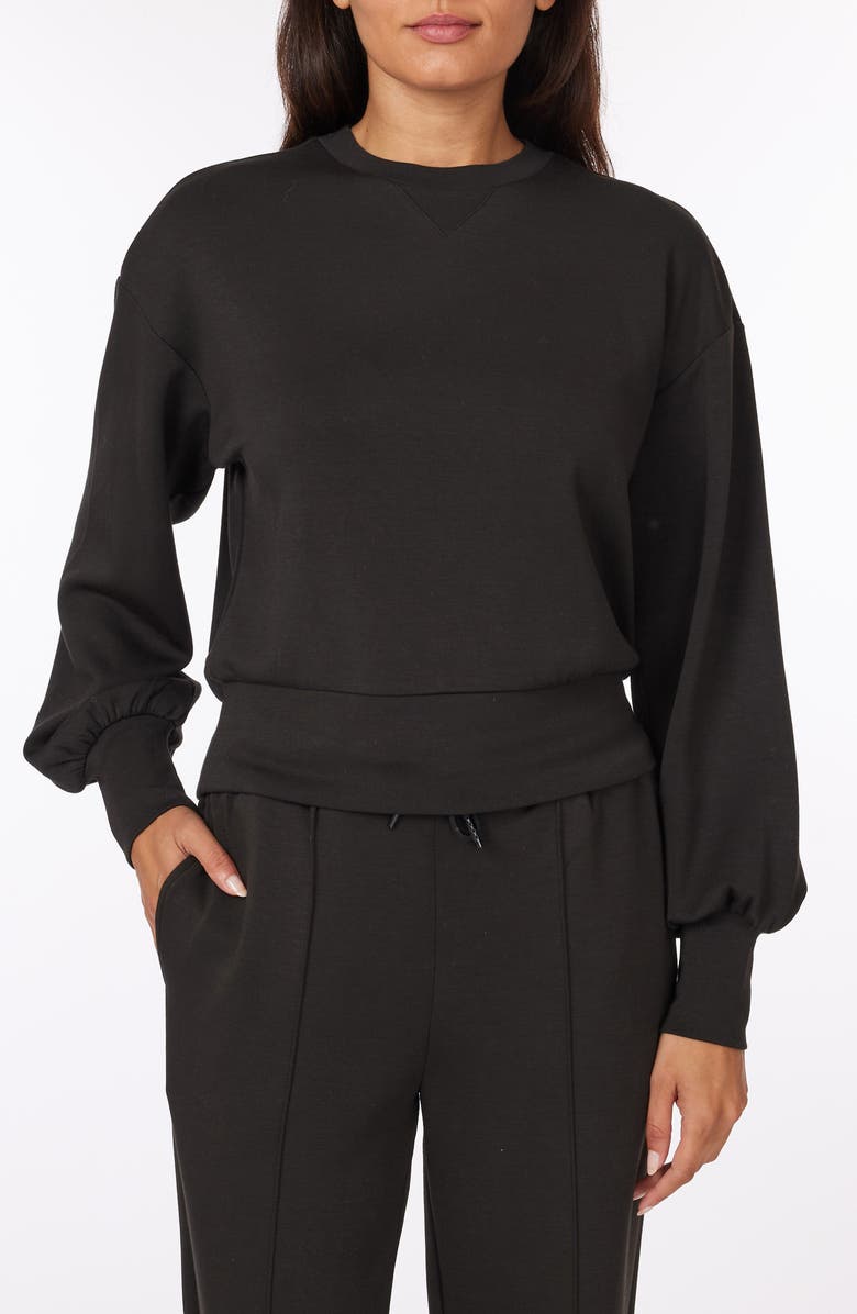 Scotch & Soda Core Sweatshirt, Main, color, Black