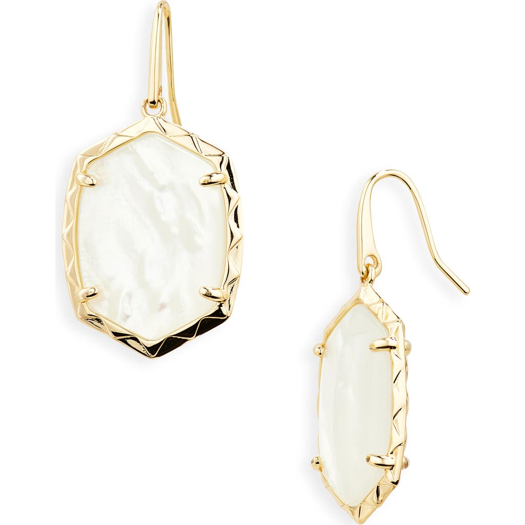 Kendra Scott Boxed Daphne Gold Drop Earrings In Gold
