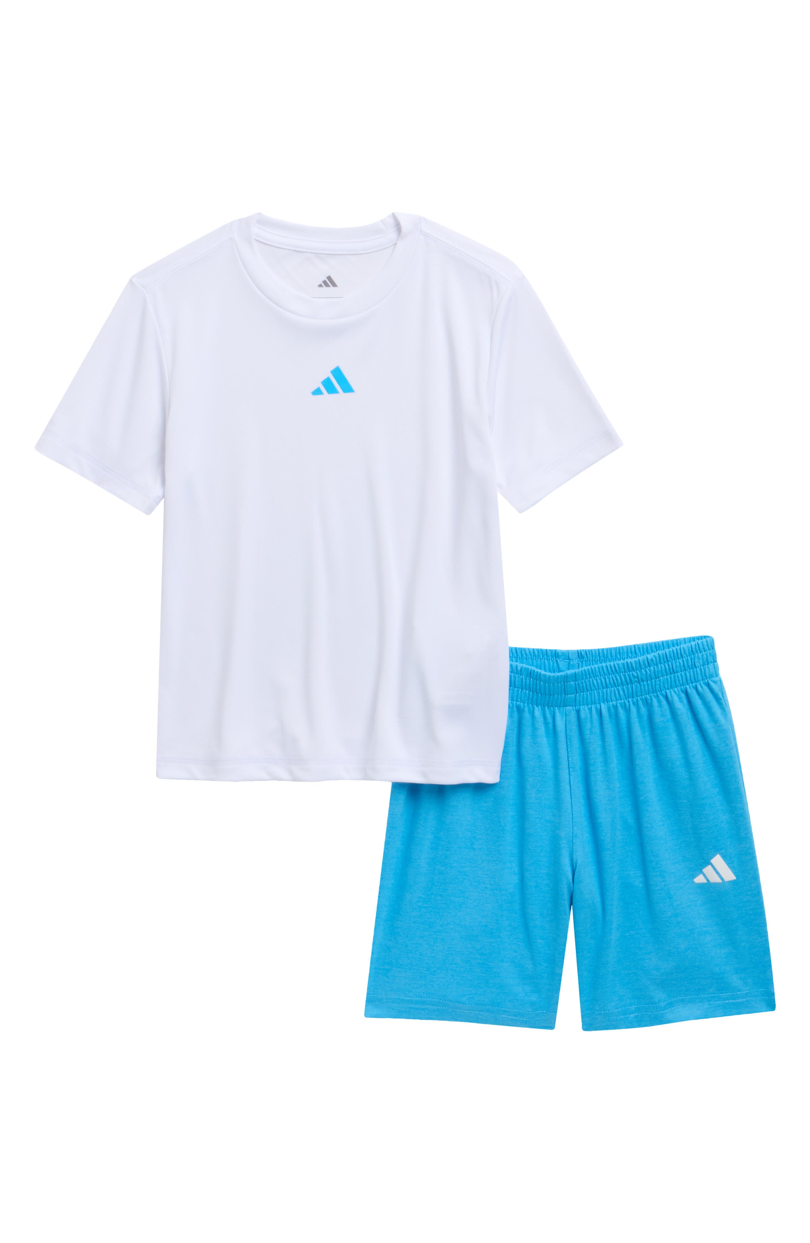 adidas Kids' Jersey T-Shirt & Shorts Set