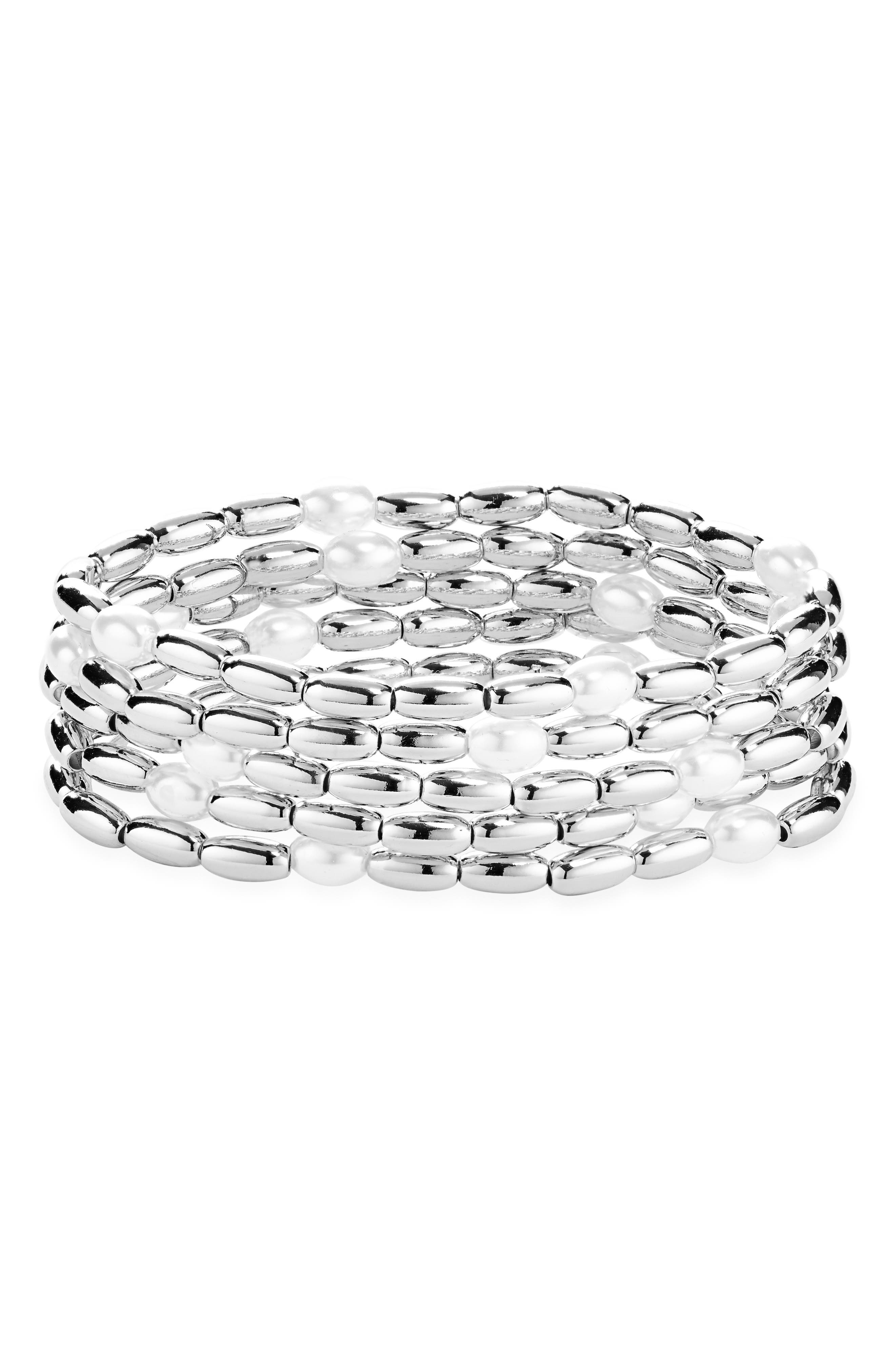 WHITE- SILVER
