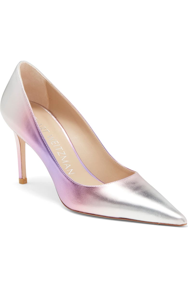 Stuart Weitzman Stuart 85mm Pump, Main, color, Lilac Multi