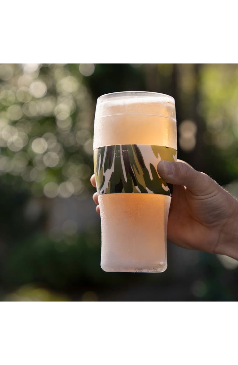 HOST Beer FREEZE Cooling Cup, Alternate, color, Green Camo