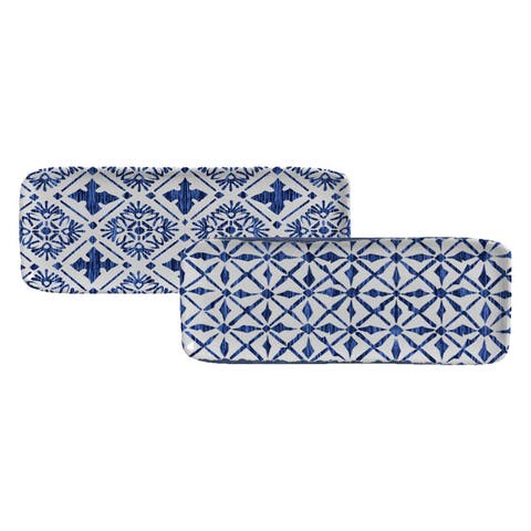 Rectangular Platter Small Set of 4
