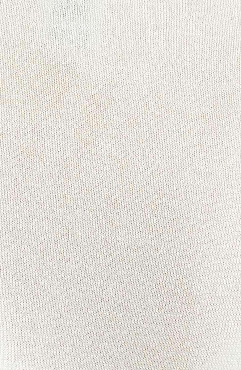 Anne Klein Kissing Front Pocket Cardigan, Alternate, color, White Dove