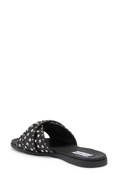 Steve Madden Kammie Slide Sandal In Black