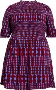SUGARLIPS Ramsay Smocked Dress