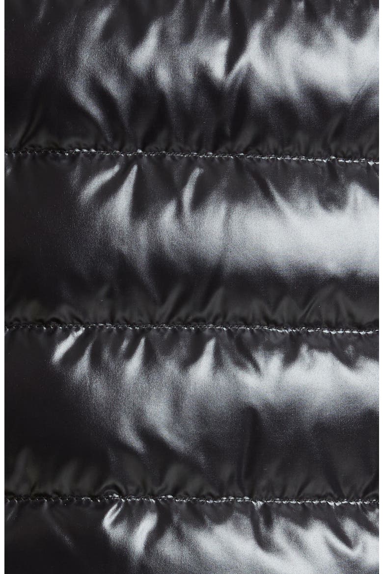 Ragot Quilted Hooded Down Vest, Alternate, color, BLACK