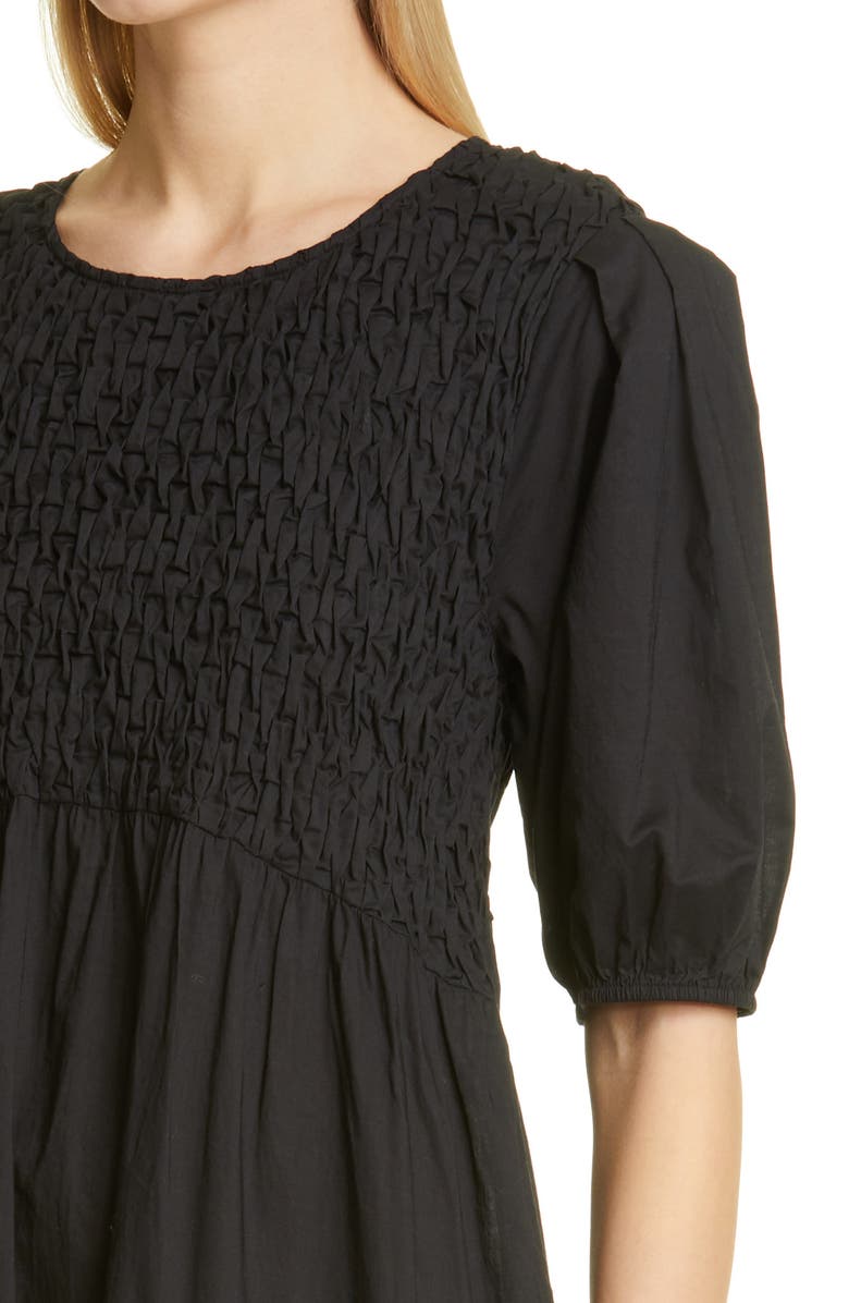 Merlette Vallarta Smocked Cotton Tiered Dress, Alternate, color, 