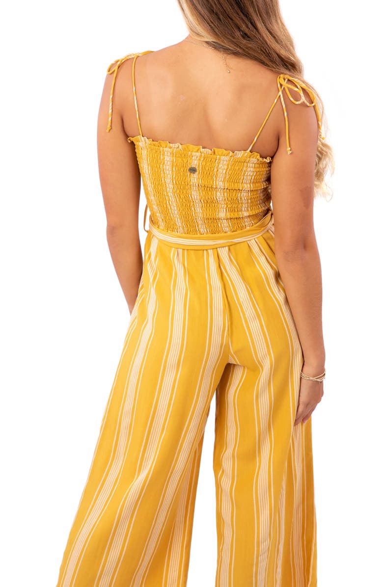 Rip Curl Fiesta Stripe Crop Jumpsuit, Alternate, color,