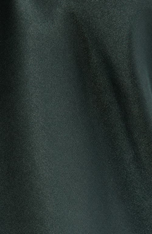 Kilo Brava Satin Robe In Green