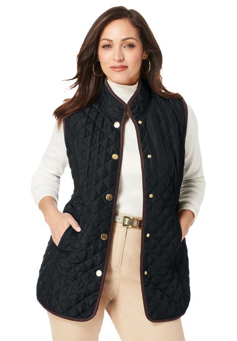 Quilted Vest (Plus Available)