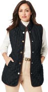 Jessica London Quilted Vest