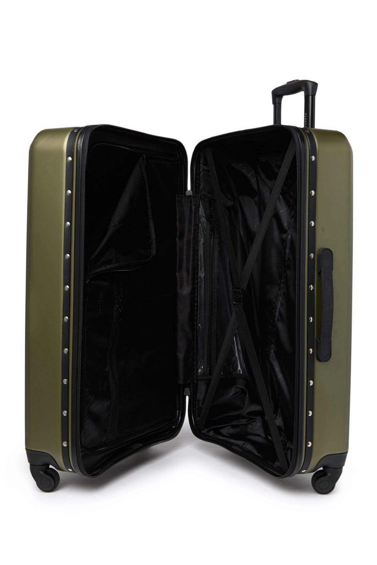 Rebecca Minkoff Stud 28" Hardside Upright Spinner, Alternate, color, 