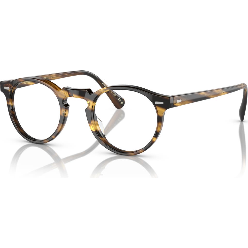 Oliver Peoples 47mm Phantos Optical Glasses In Black