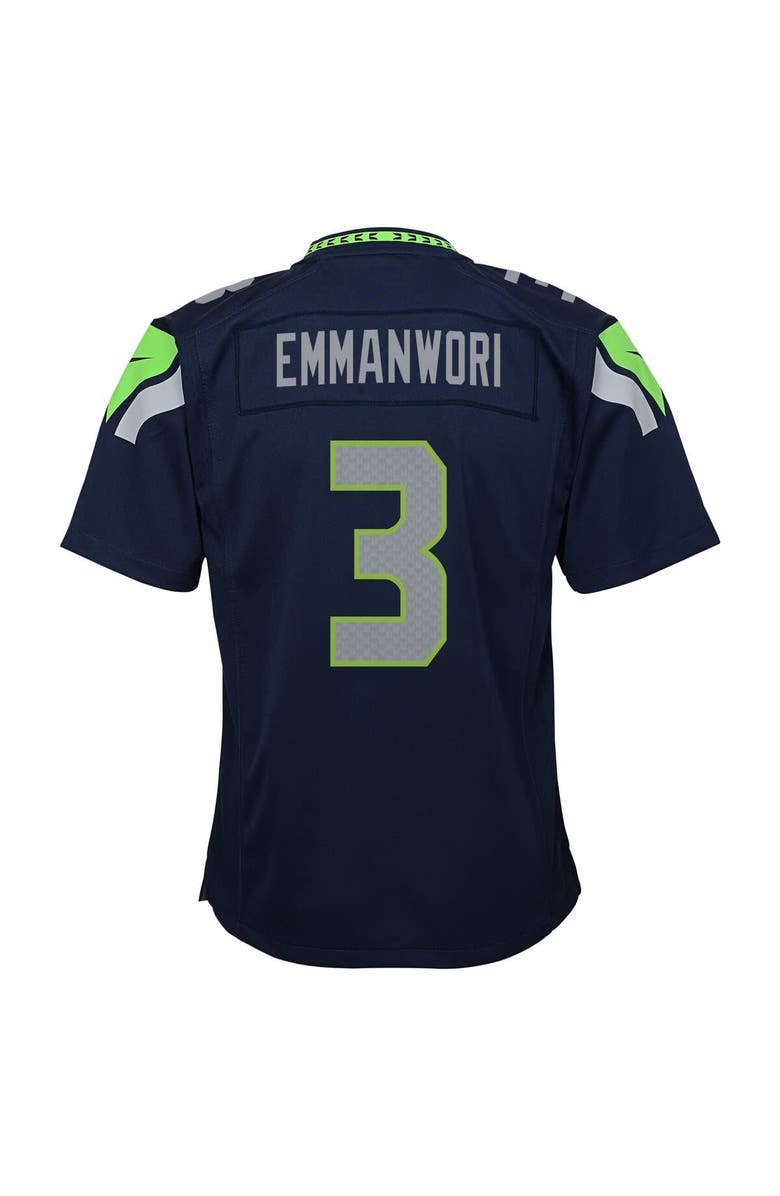 Nike Youth Nike Nick Emmanwori College Navy Seattle Seahawks  Game Jersey, Alternate, color, College Navy