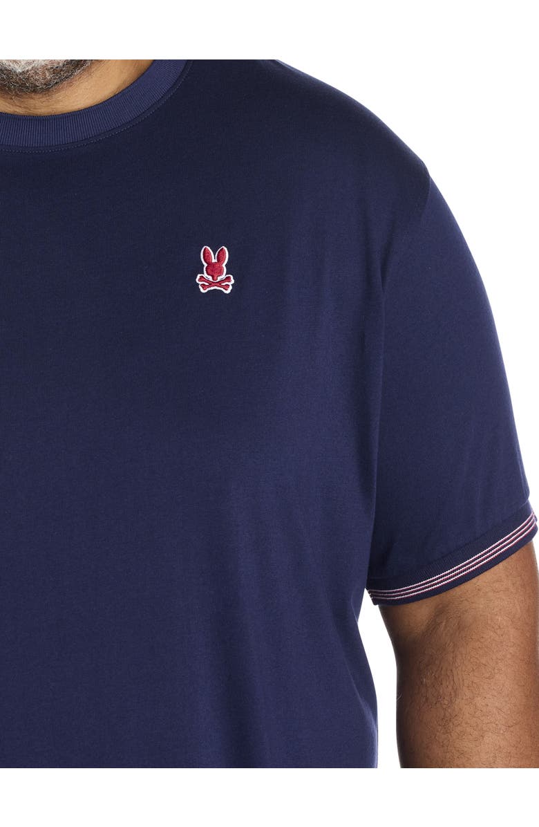 Psycho Bunny Big & Tall Hart T-Shirt, Alternate, color, Evening Blue