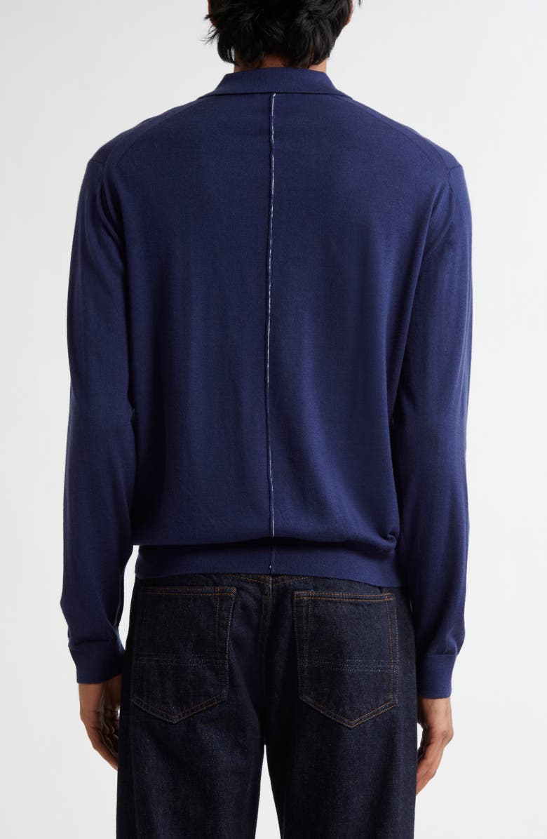 John Elliott Wool & Cashmere Polo Sweater, Alternate, color, 