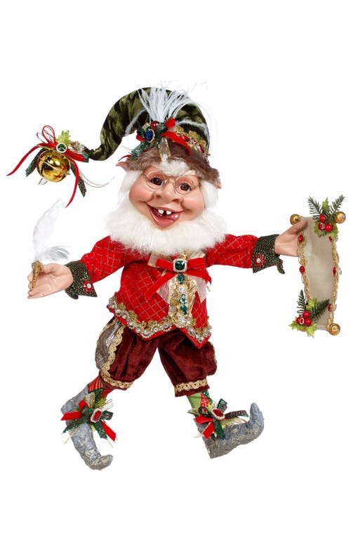 Mark Roberts On The Naughty List Elf, Medium In Multi