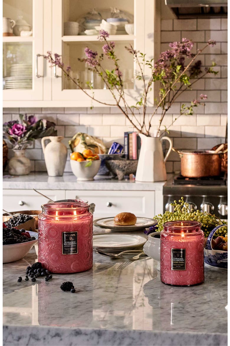 Foraged Wildberry Luxe Jar Candle, Alternate, color, FORAGED WILDBERRY