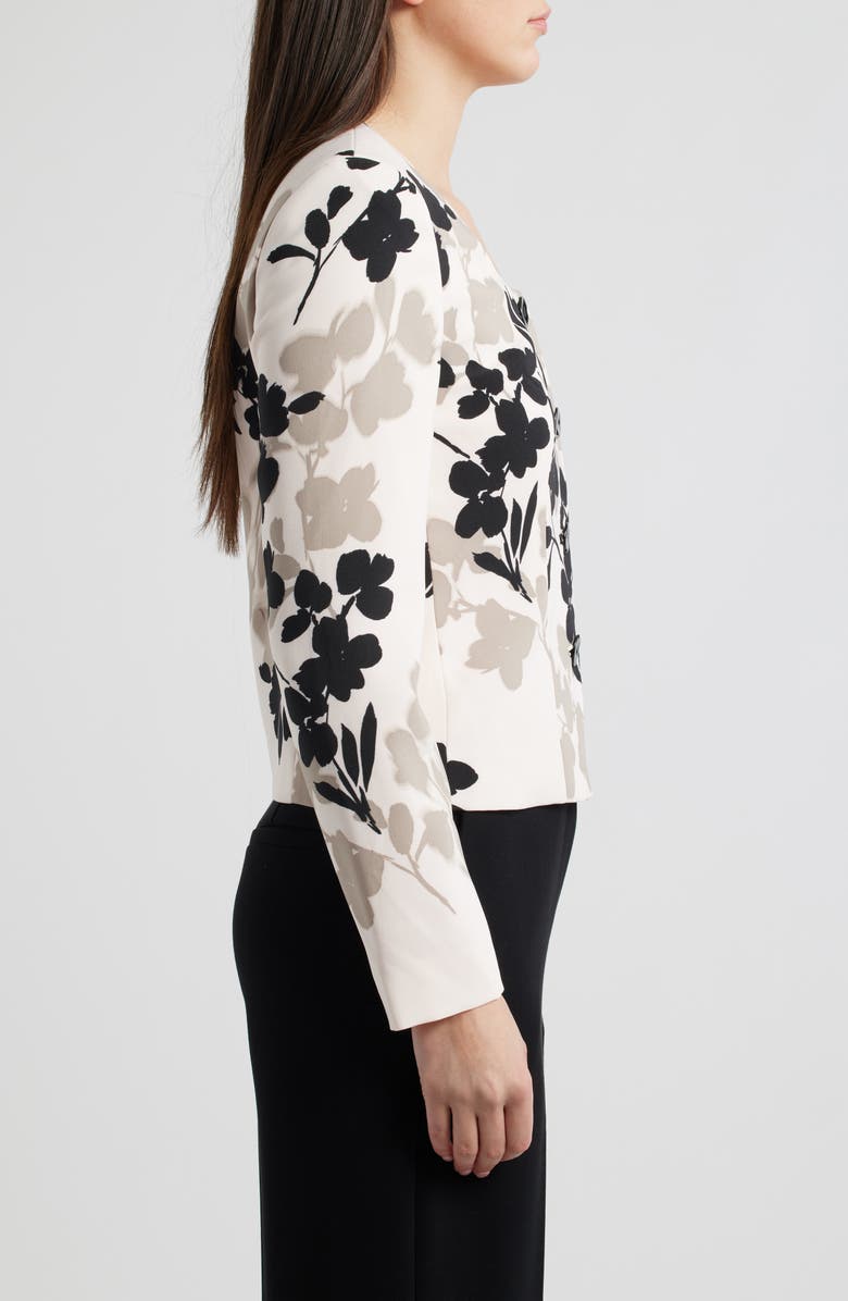 Anne Klein Floral Jacket, Alternate, color, 
