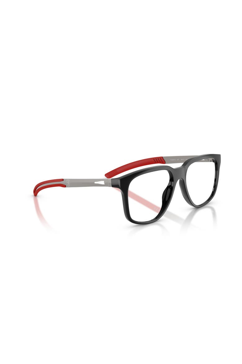 56mm Rectangle optical glasses, Alternate, color, Black