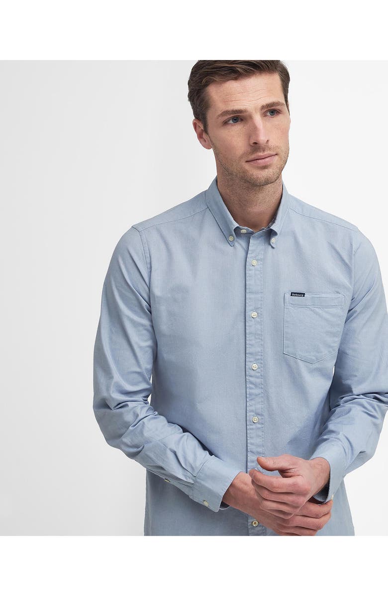 Barbour Marsden Tailored Fit Stretch Oxford Button-Down Shirt, Alternate, color, 
