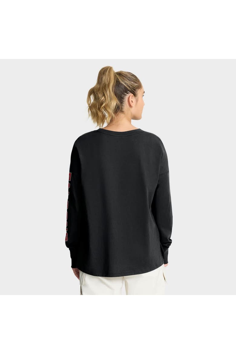 Women's Fanatics Black Atlanta Falcons Hometown Legacy Long Sleeve T-Shirt, Alternate, color, Black