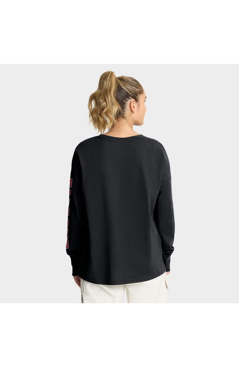 FANATICS Women's Fanatics Black Atlanta Falcons Hometown Legacy Long Sleeve T-Shirt, Alternate, color, Black