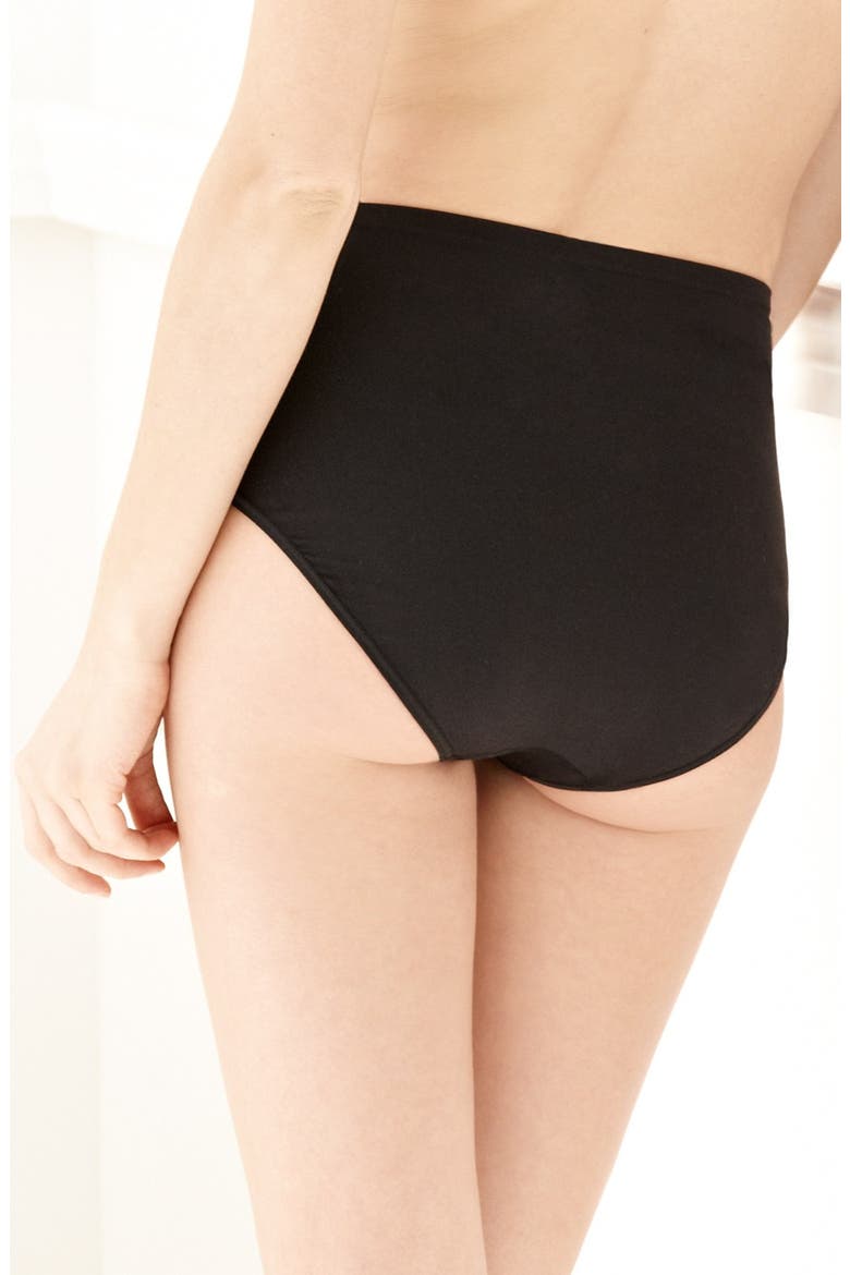 Seamless Full Briefs, Alternate, color, BLACK