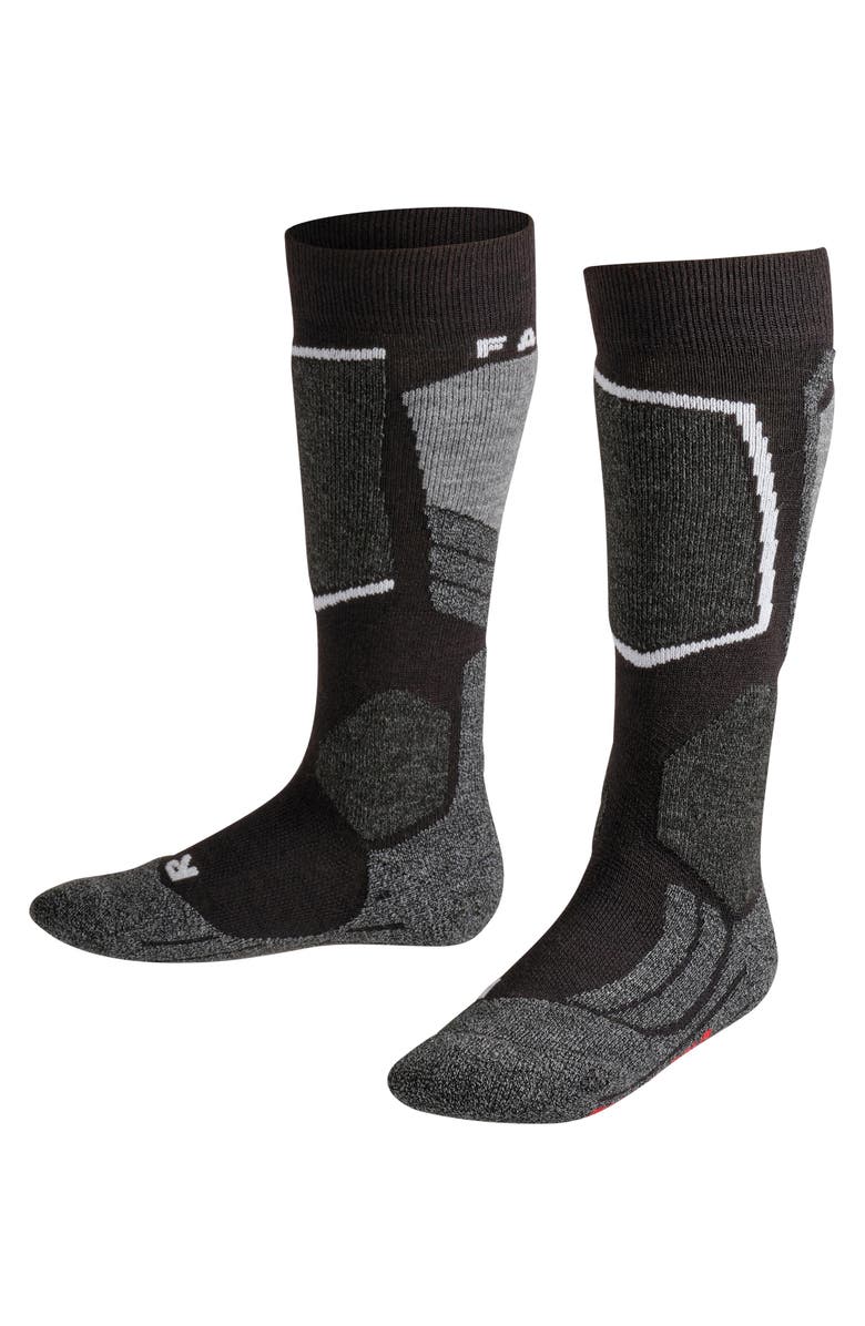 Falke SK2 Intermediate Ski Socks, Main, color, Black-Mix