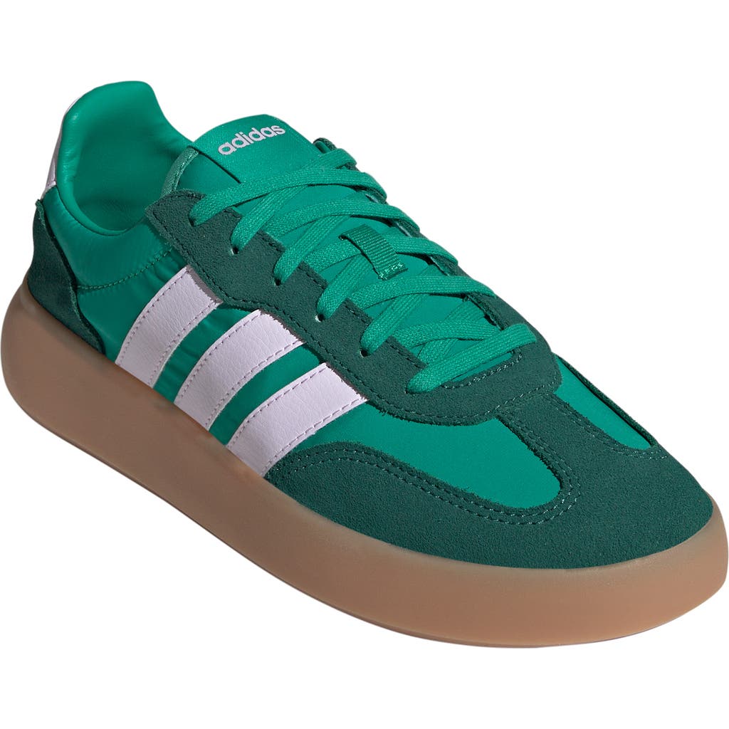 Shop Adidas Originals Adidas Barreda Decode Sneaker In Green/lavender/green