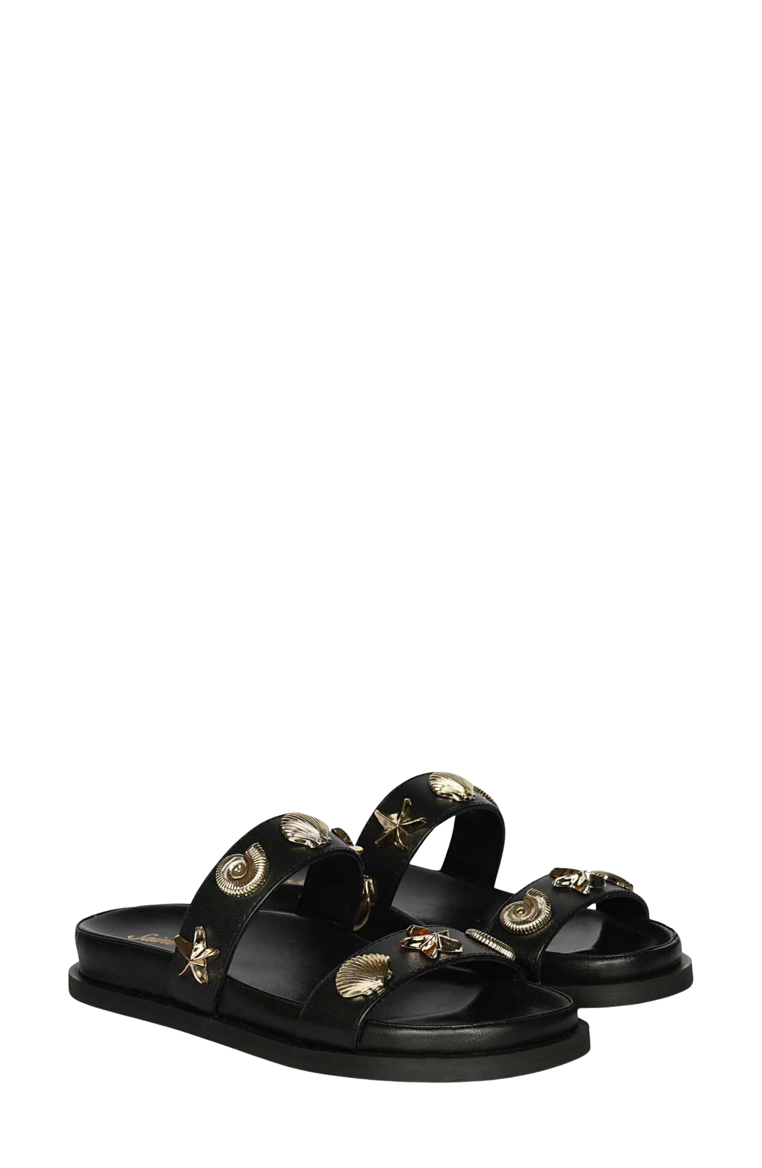 Saint G Tara Slide Sandal In Multi