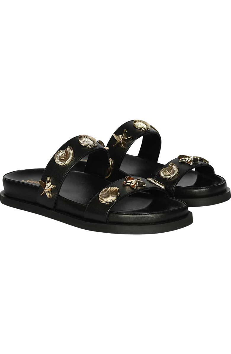 SAINT G Tara Slide Sandal, Main, color, Black