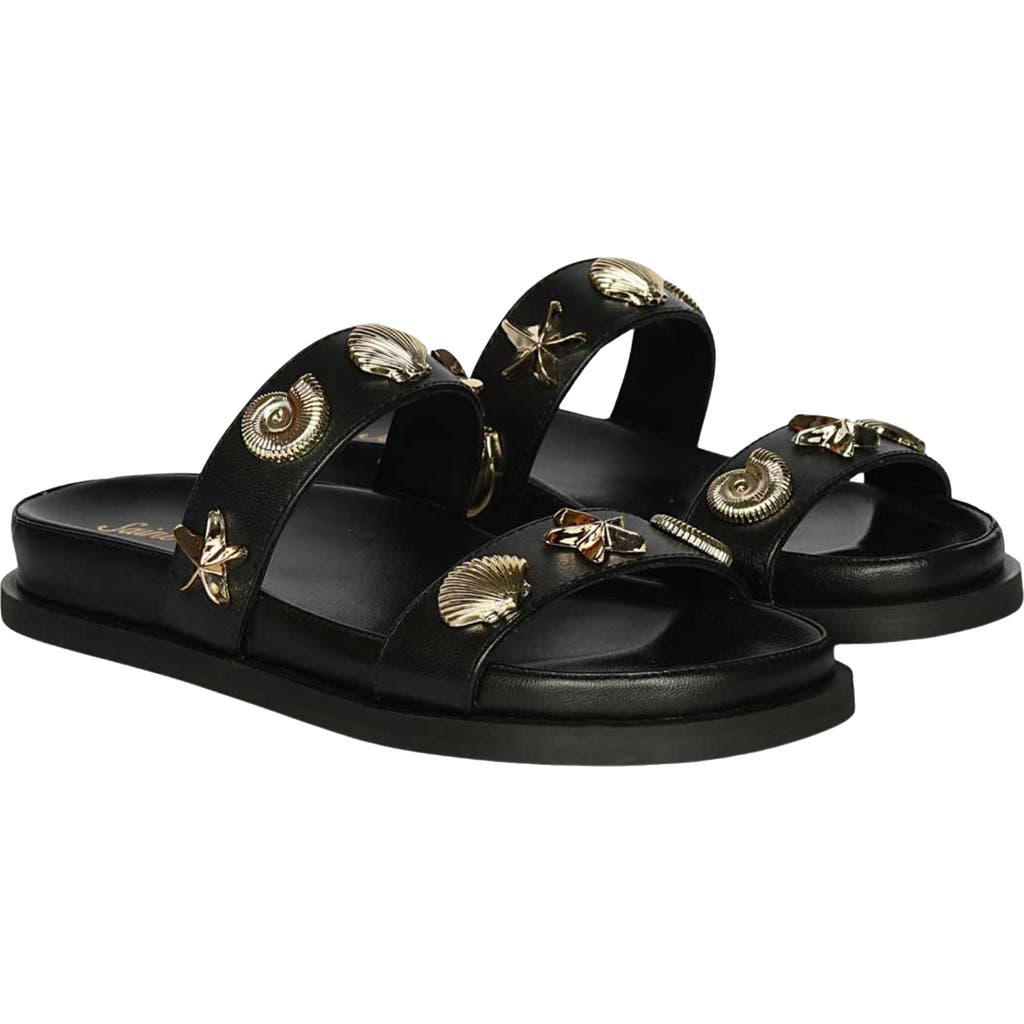 Saint G Tara Slide Sandal In Multi