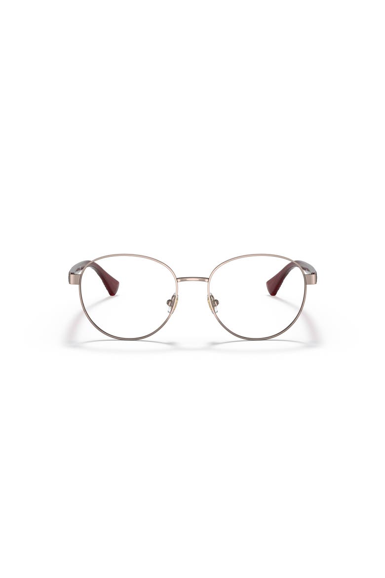 53mm Round optical glasses, Alternate, color, Brown