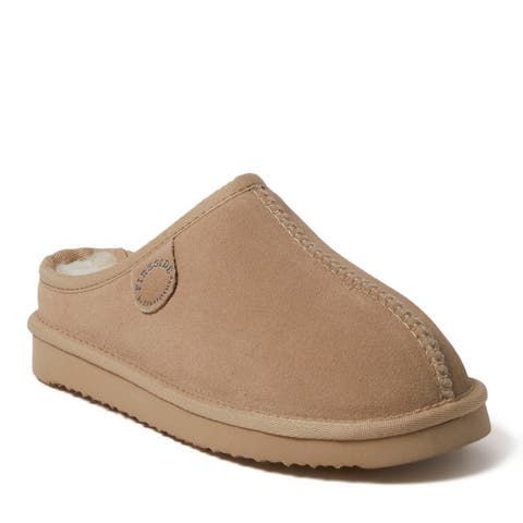 Fireside Greta Genuine Shearling Clog Slipper (Women)