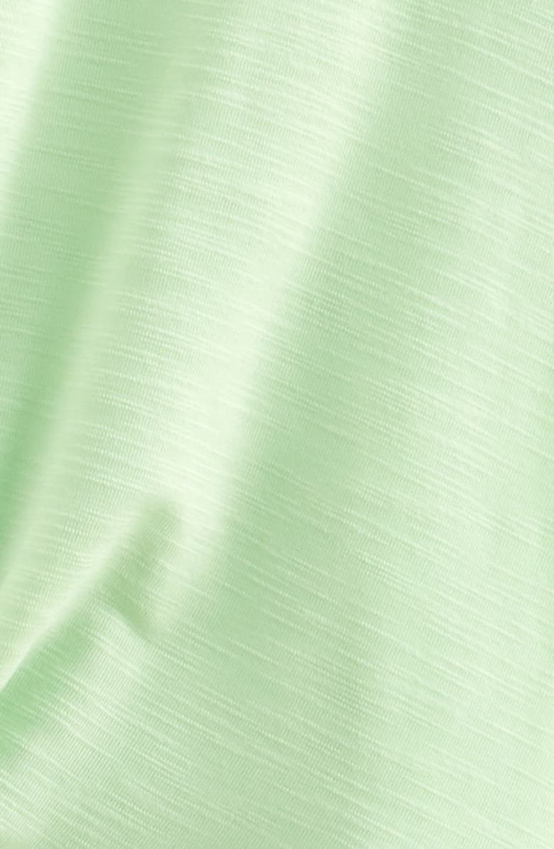 Zella Girl Kids' Twist Front T-Shirt, Alternate, color, Green Verde