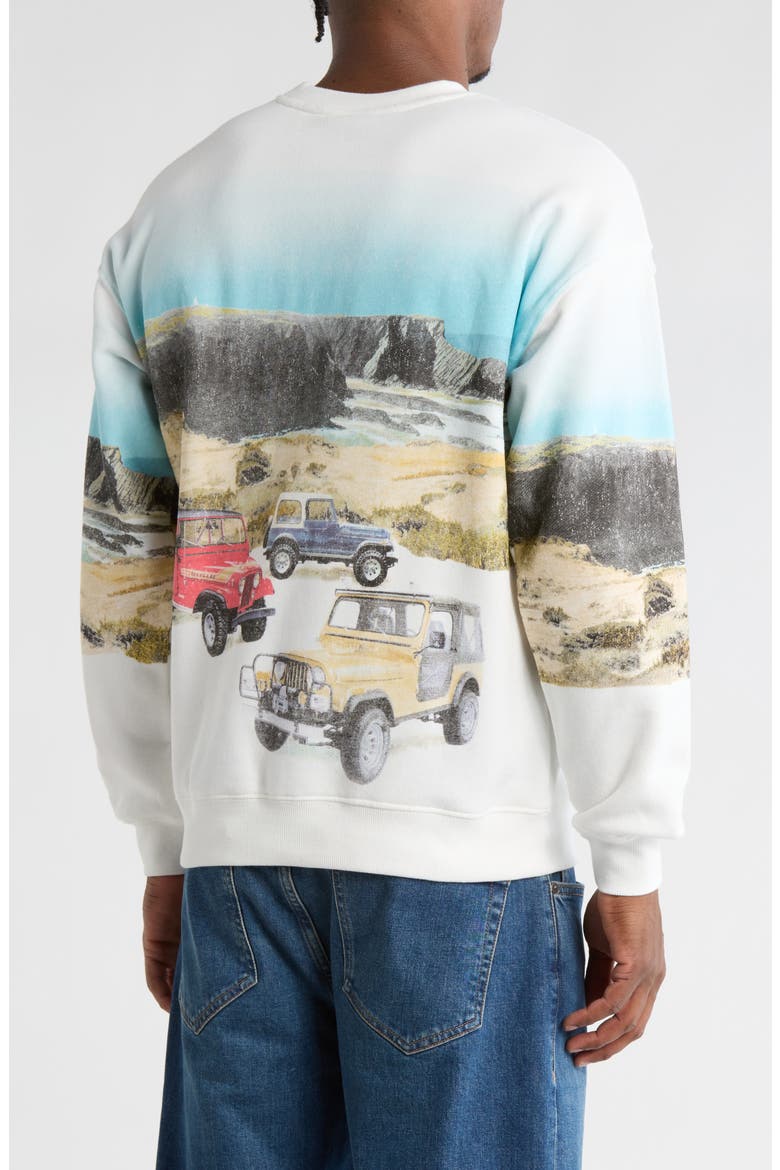 Jeep Hill Sweatshirt, Alternate, color, WHISPER WHITE