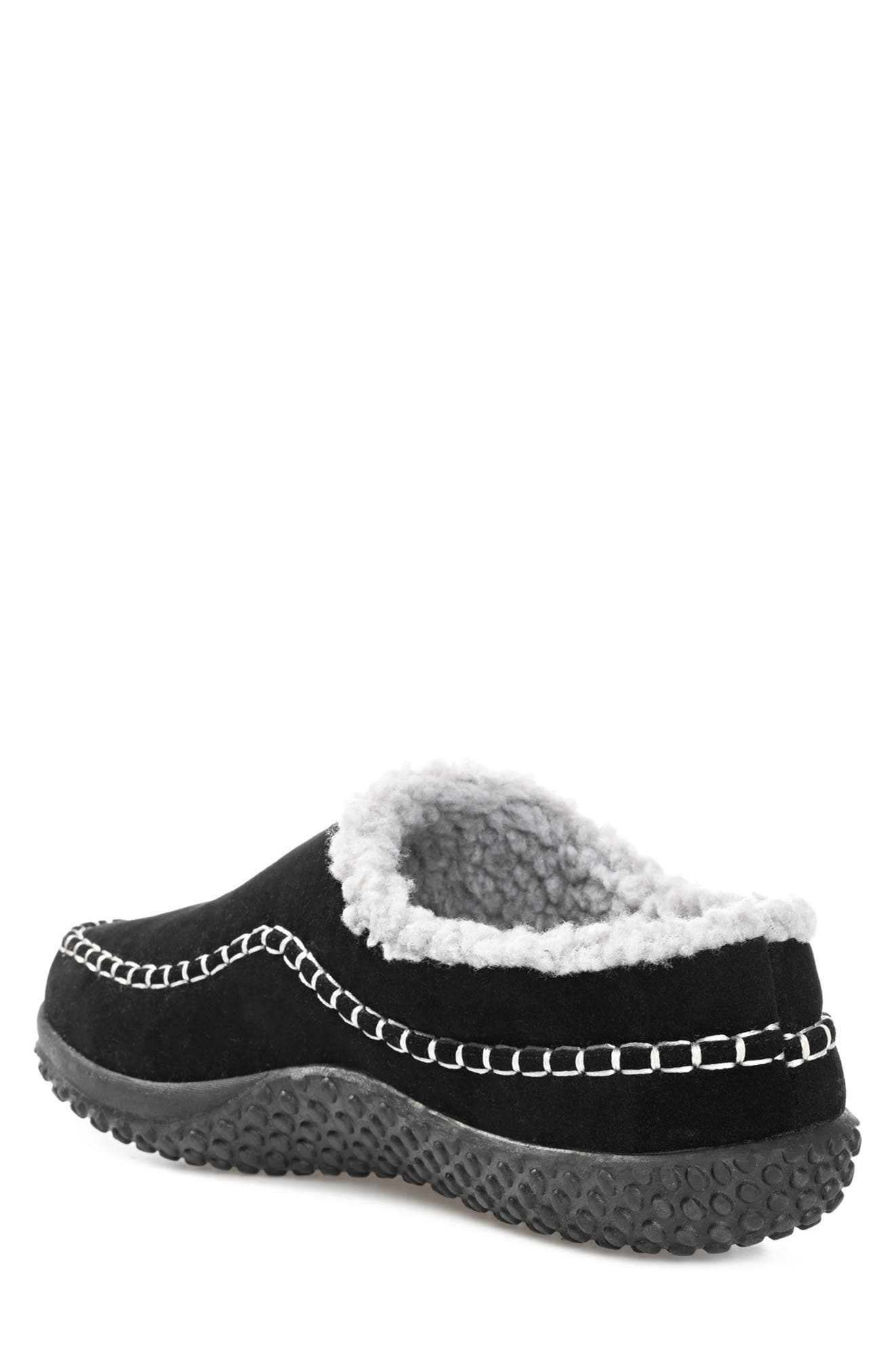 VANCE CO . Godwin Fleece Lined Moc Clog Slipper, Alternate, color, 