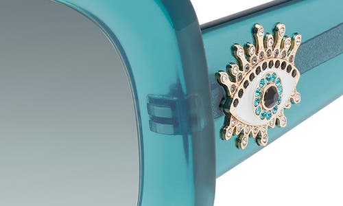 Kurt Geiger London 53mm Gradient Butterfly Sunglasses In Blue