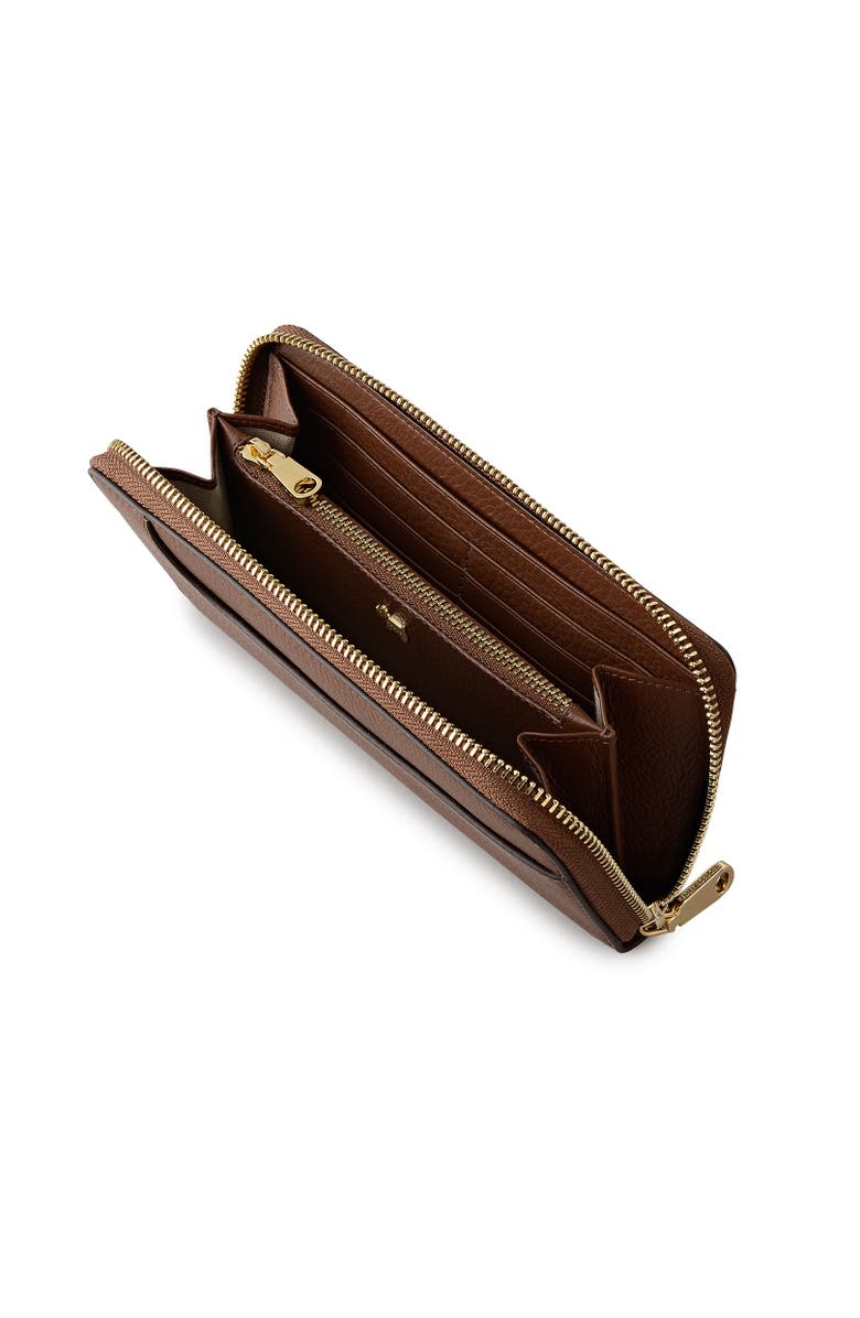 Radley Pockets Large Zip Around Wallet, Alternate, color, Chocolate
