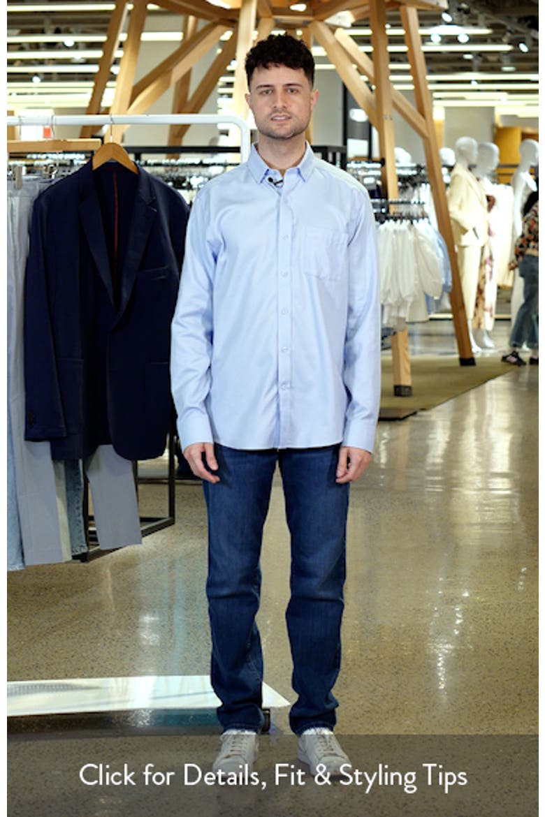 Non-Iron Cotton Dobby Dress Shirt video
