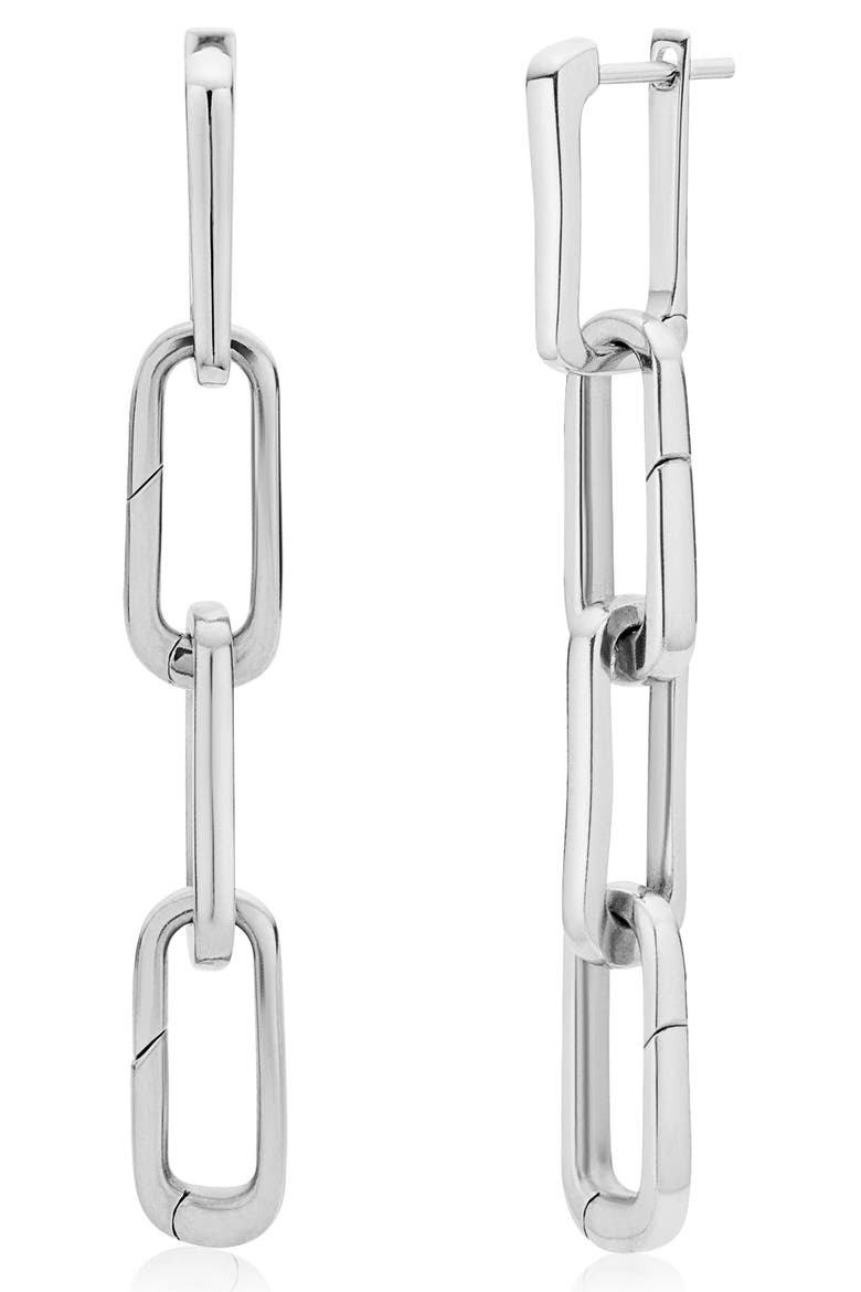 Alta Capture Cocktail Earrings, Main, color, SILVER