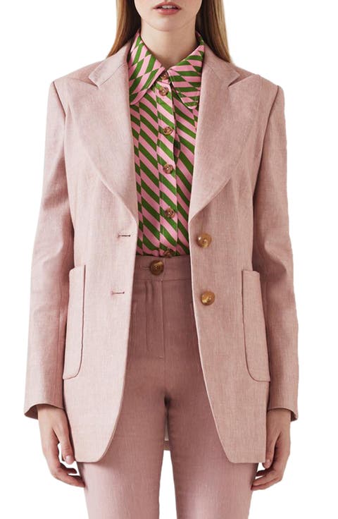 Avery Cotton & Linen Blazer