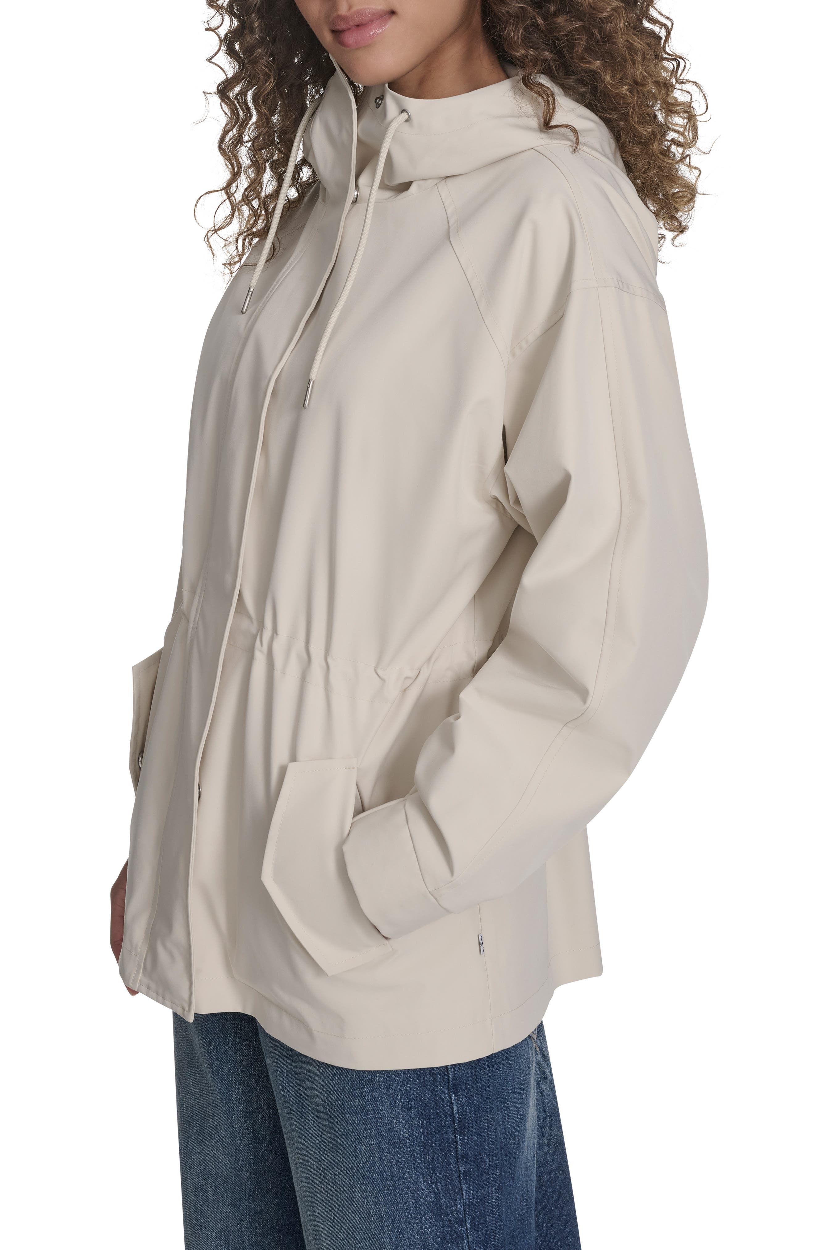 Hooded Water Resistant Jacket - image 2