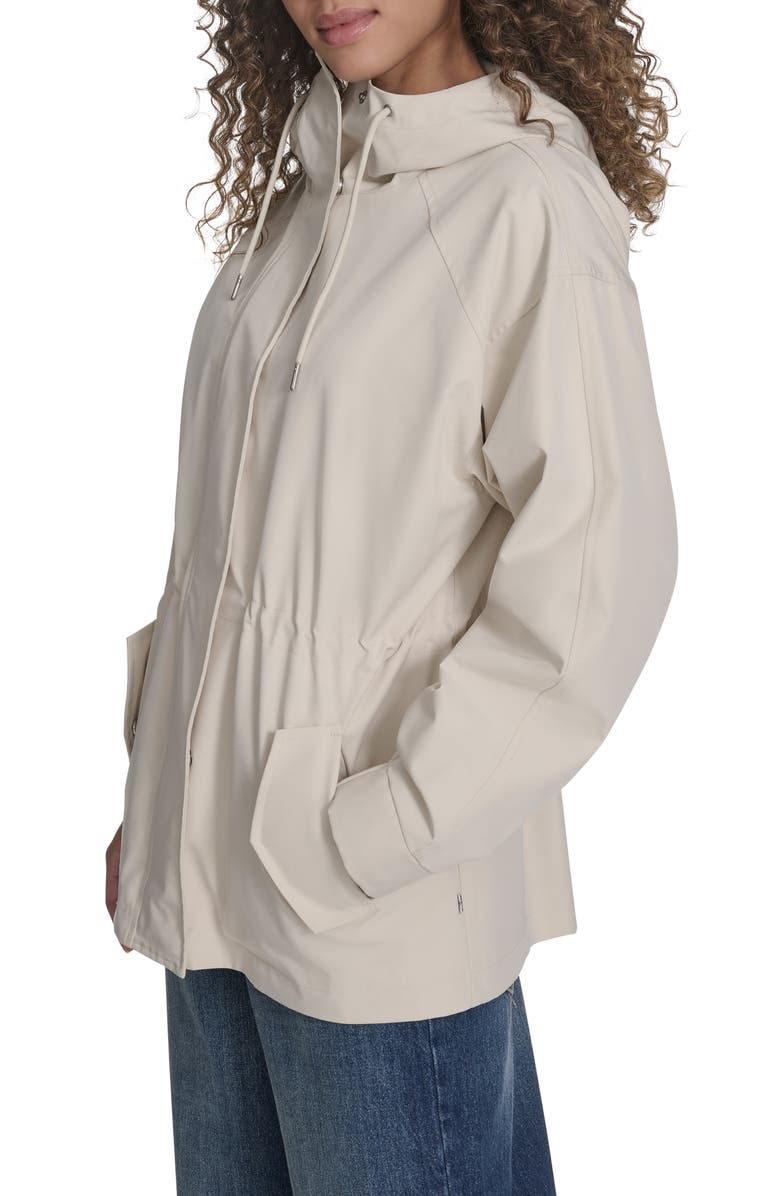 Levi's Hooded Water Resistant Jacket, Alternate, color, Almond Milk