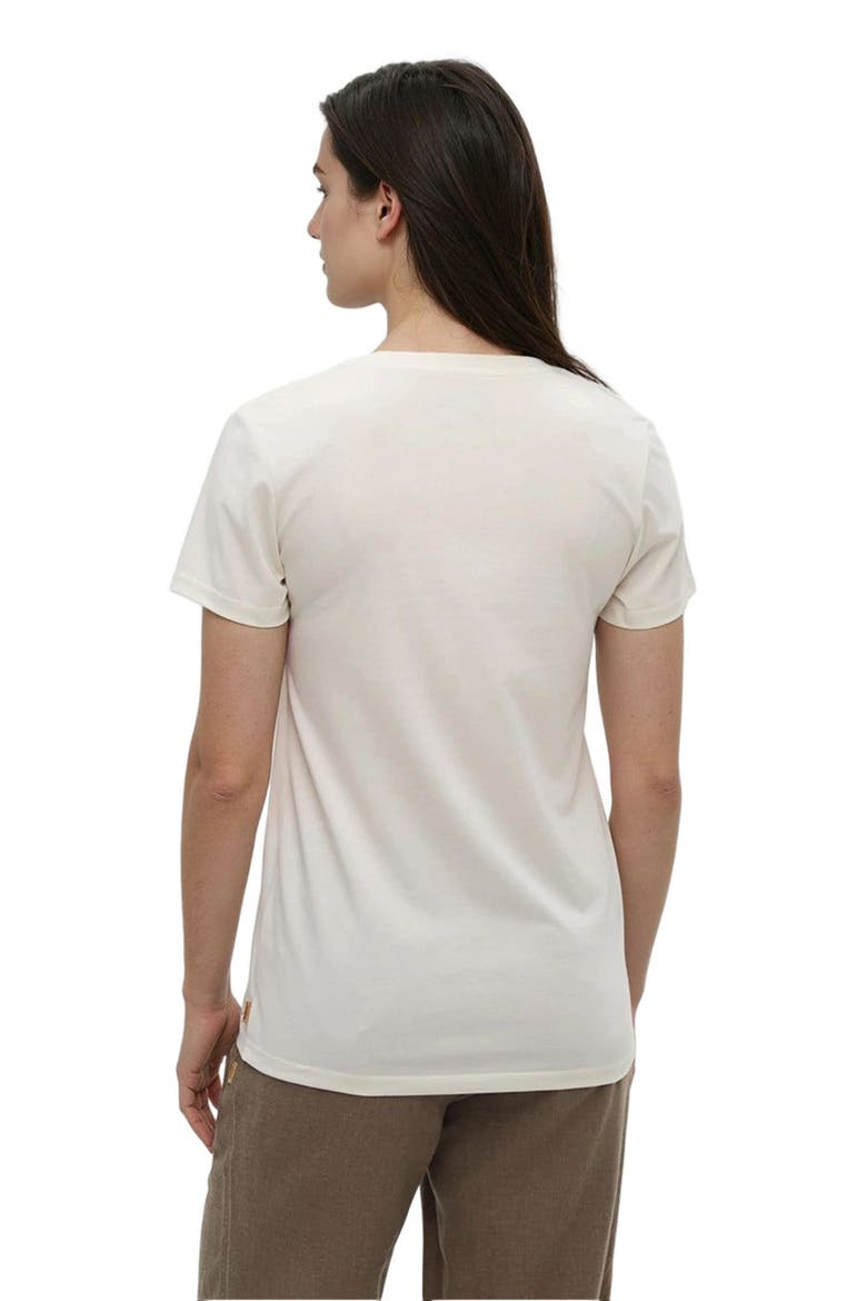 Summer Flora T-Shirt, Alternate, color, Undyed/Creek Stone