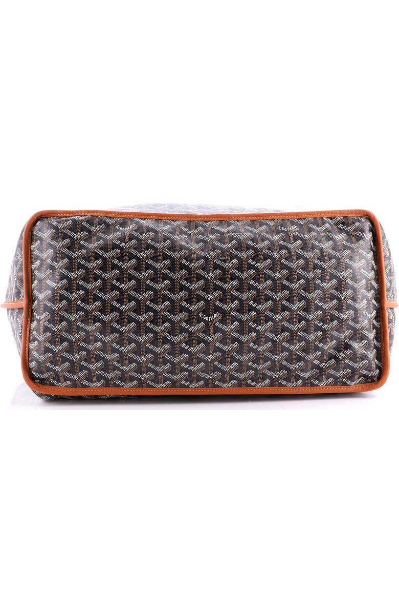 Pre-Owned Goyard Anjou Reversible Tote Coated Canvas GM, Alternate, color, Black