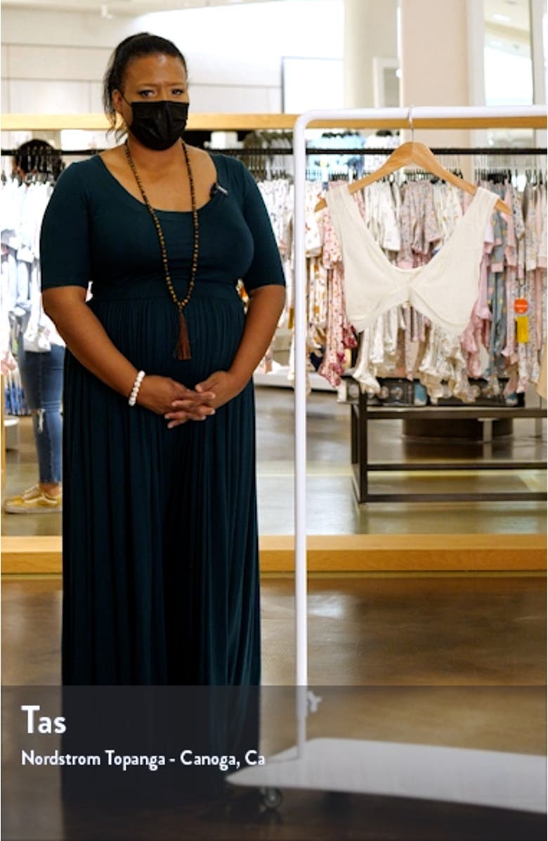 Summer Mesh Plunge Bralette, sales video thumbnail