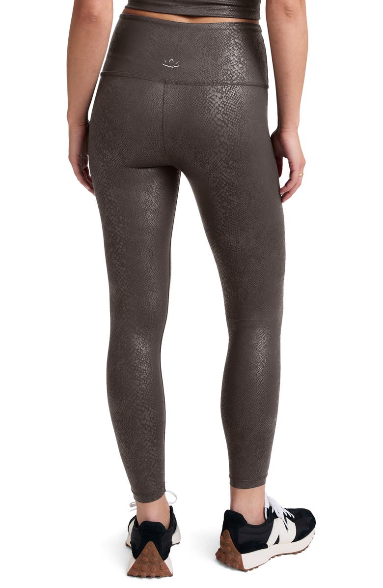 Beyond Yoga Viper High Waist Leggings, Alternate, color, Espresso Viper